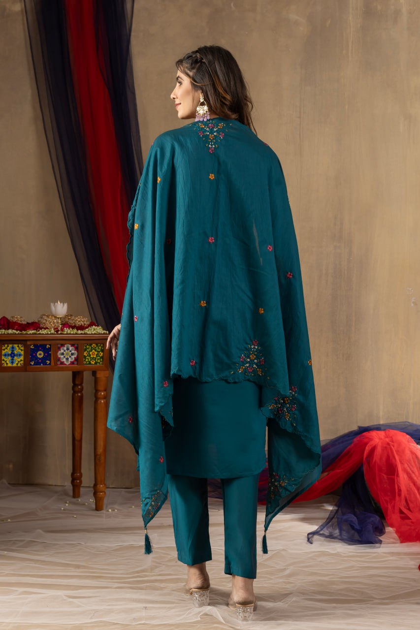 rama green color kurtis for women