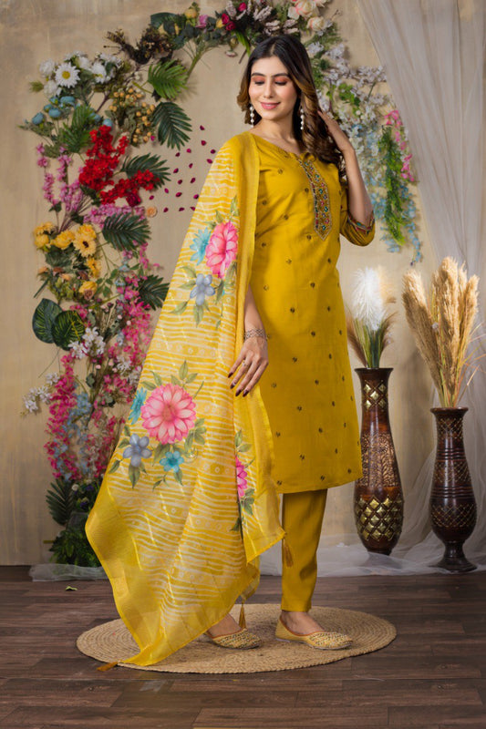 Party wear designer salwar suit