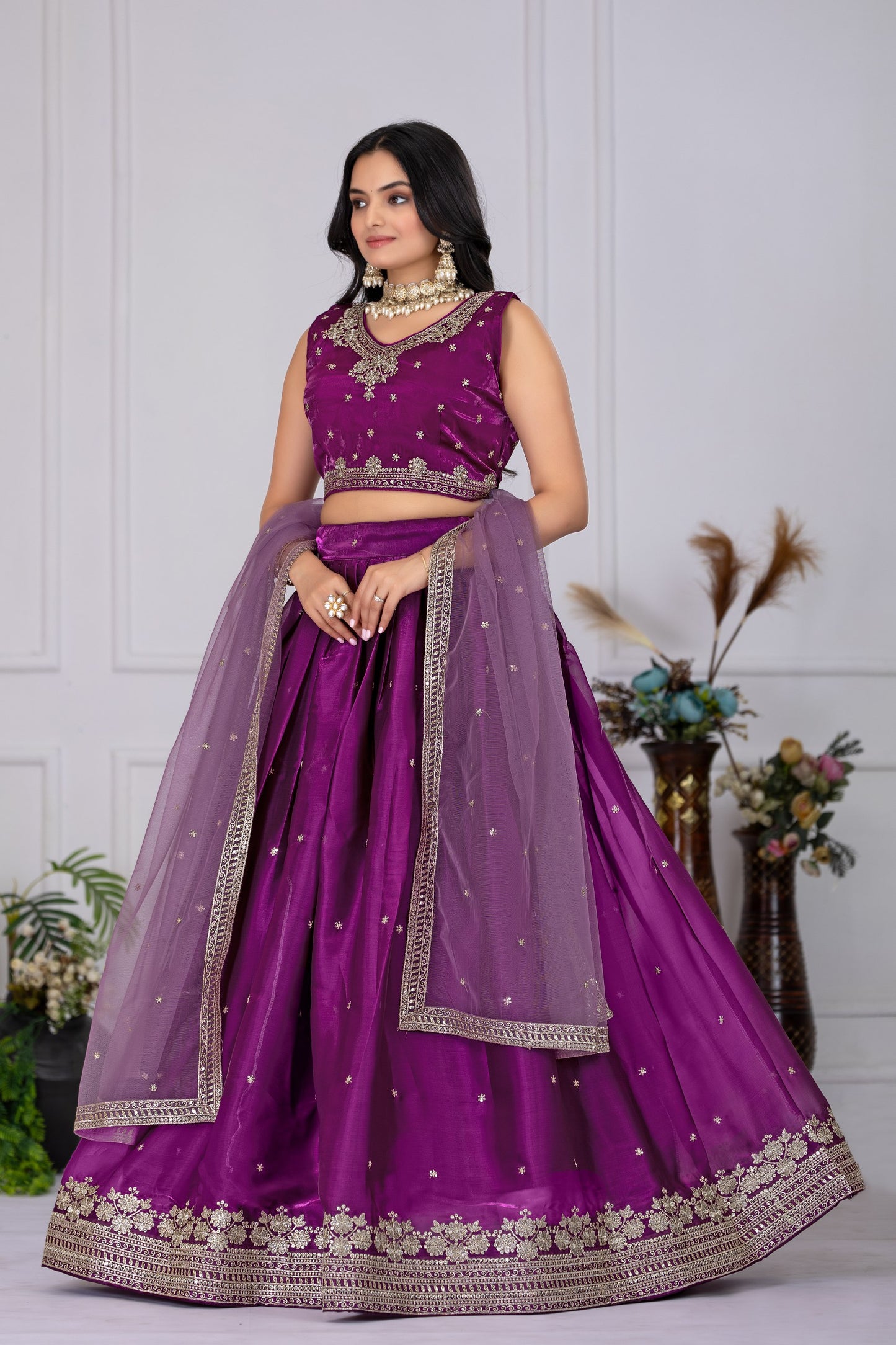 Jimmy Choo lehenga Bridal