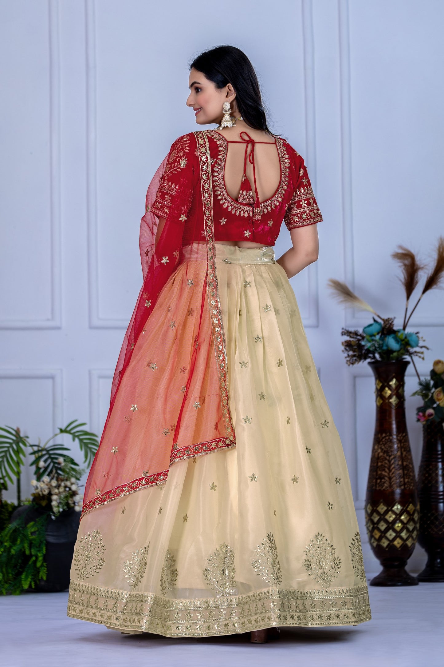Off white jimmy choo lehenga choli UK