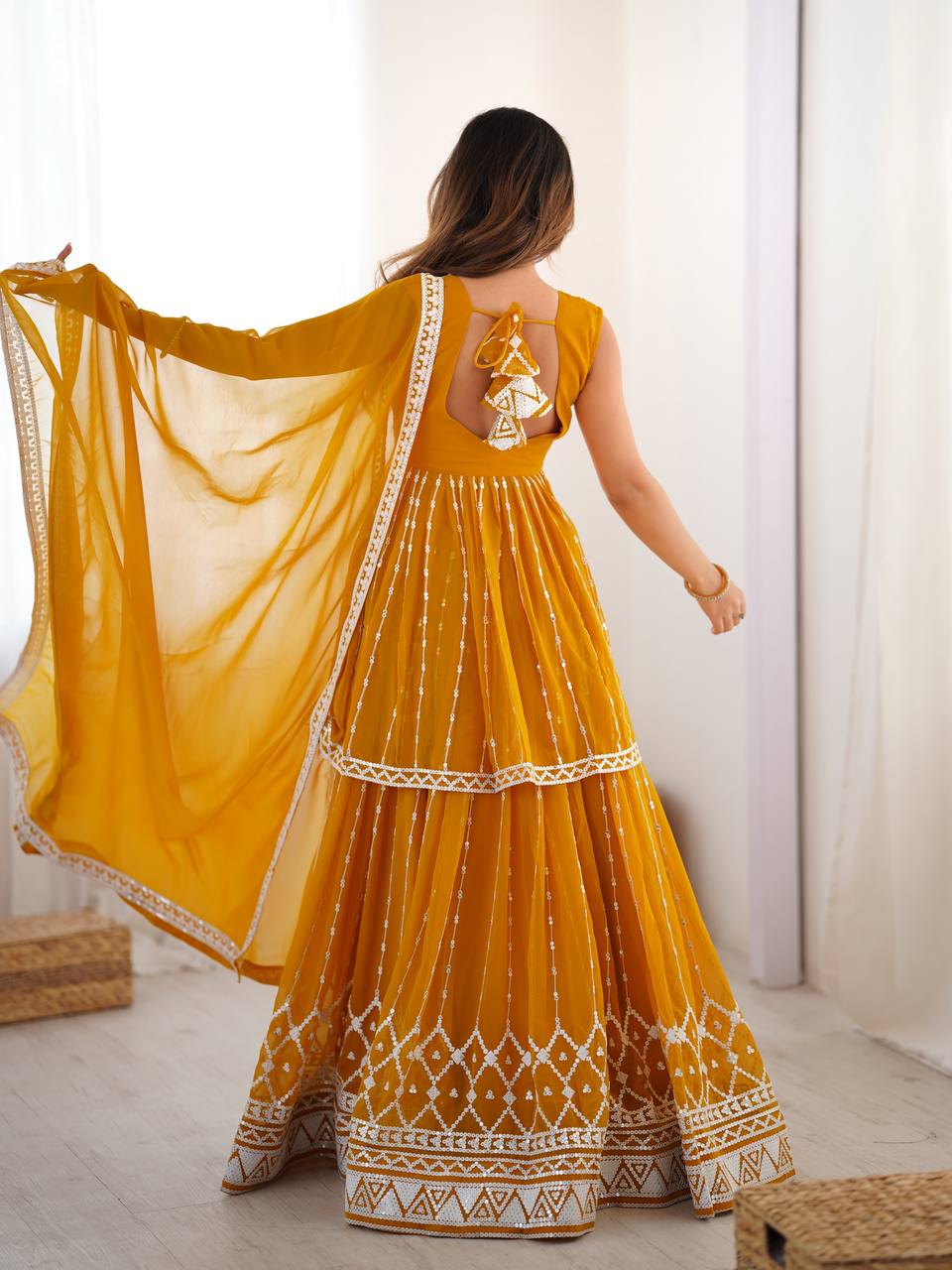 yellow lehenga choli in usa ragthm etsy