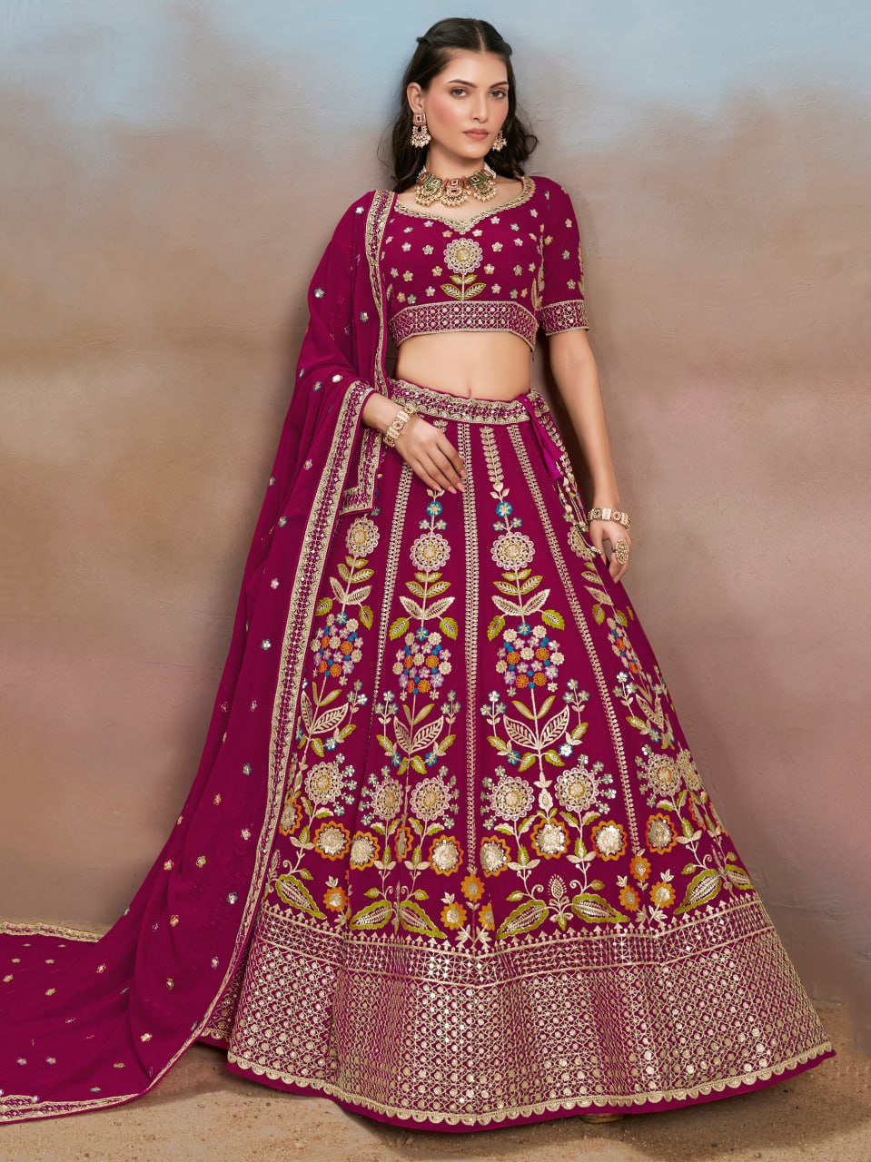 Party wear designer chaniya choli USA