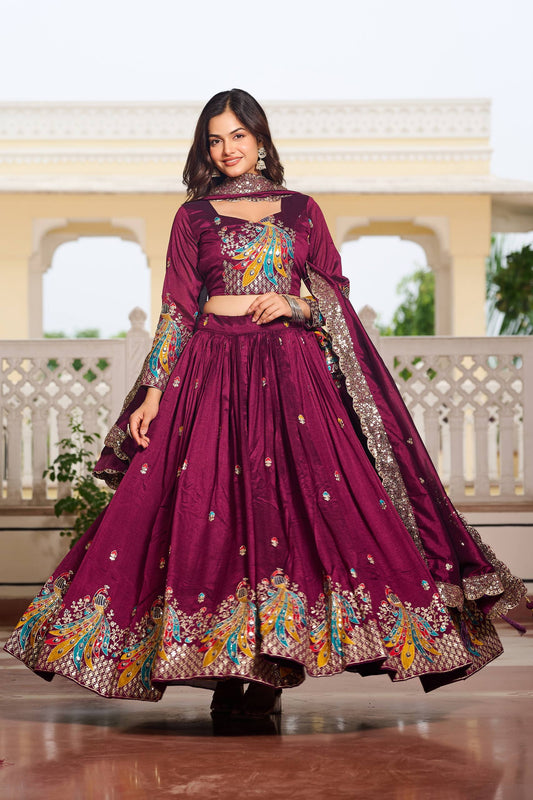 Wedding wear designer lehenga choli