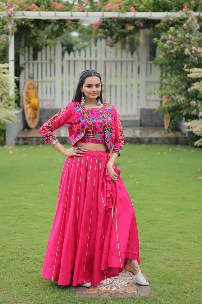 Pink Lehenga for women