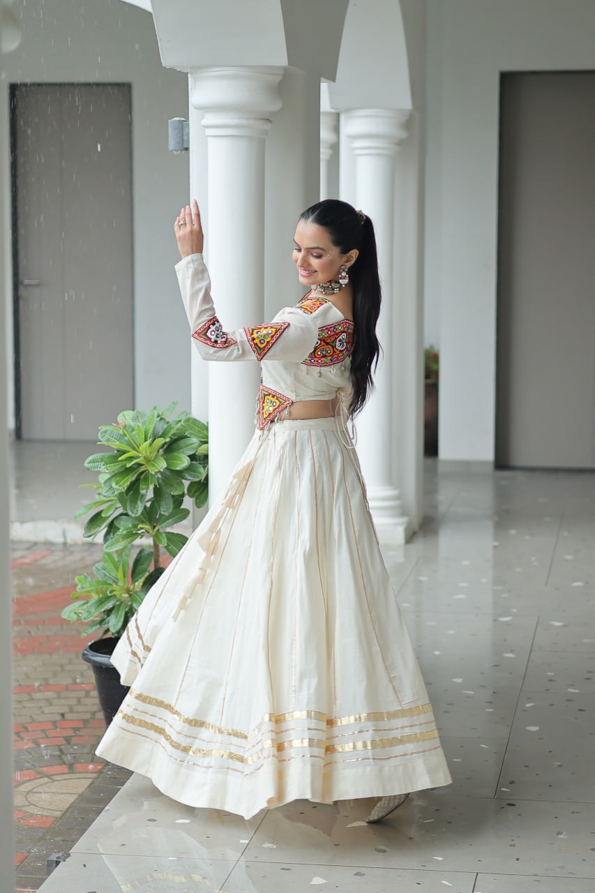 Garba wear cotton chaniya choli