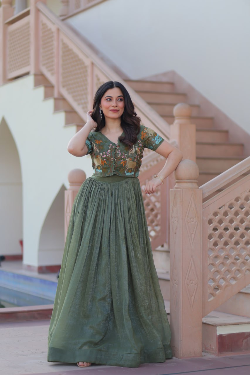 Wedding wear gown