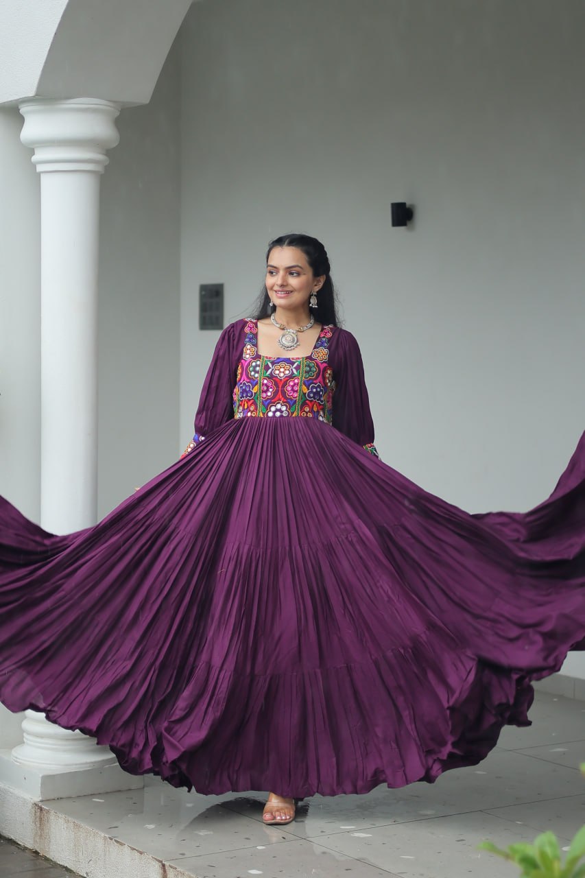 Navratri wear traditional gown