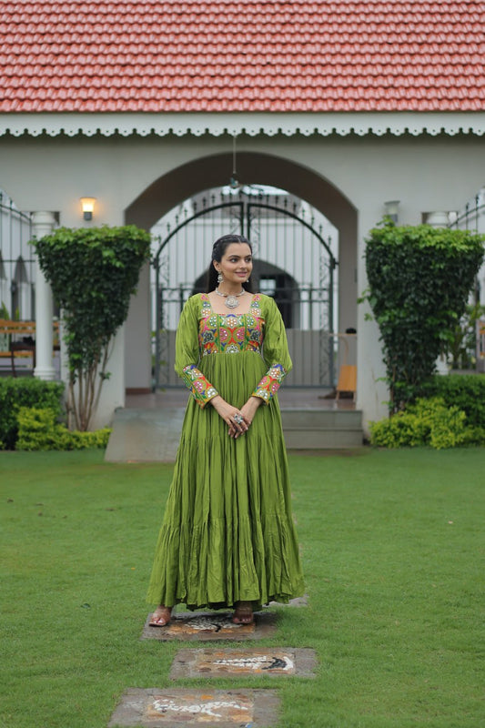 Navratri wear gown