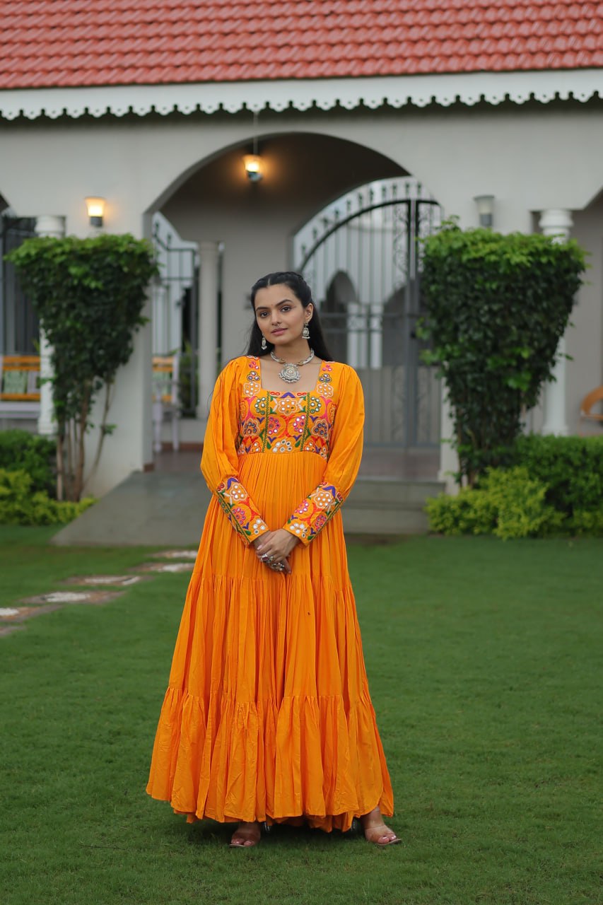 Navratri wear gown USA