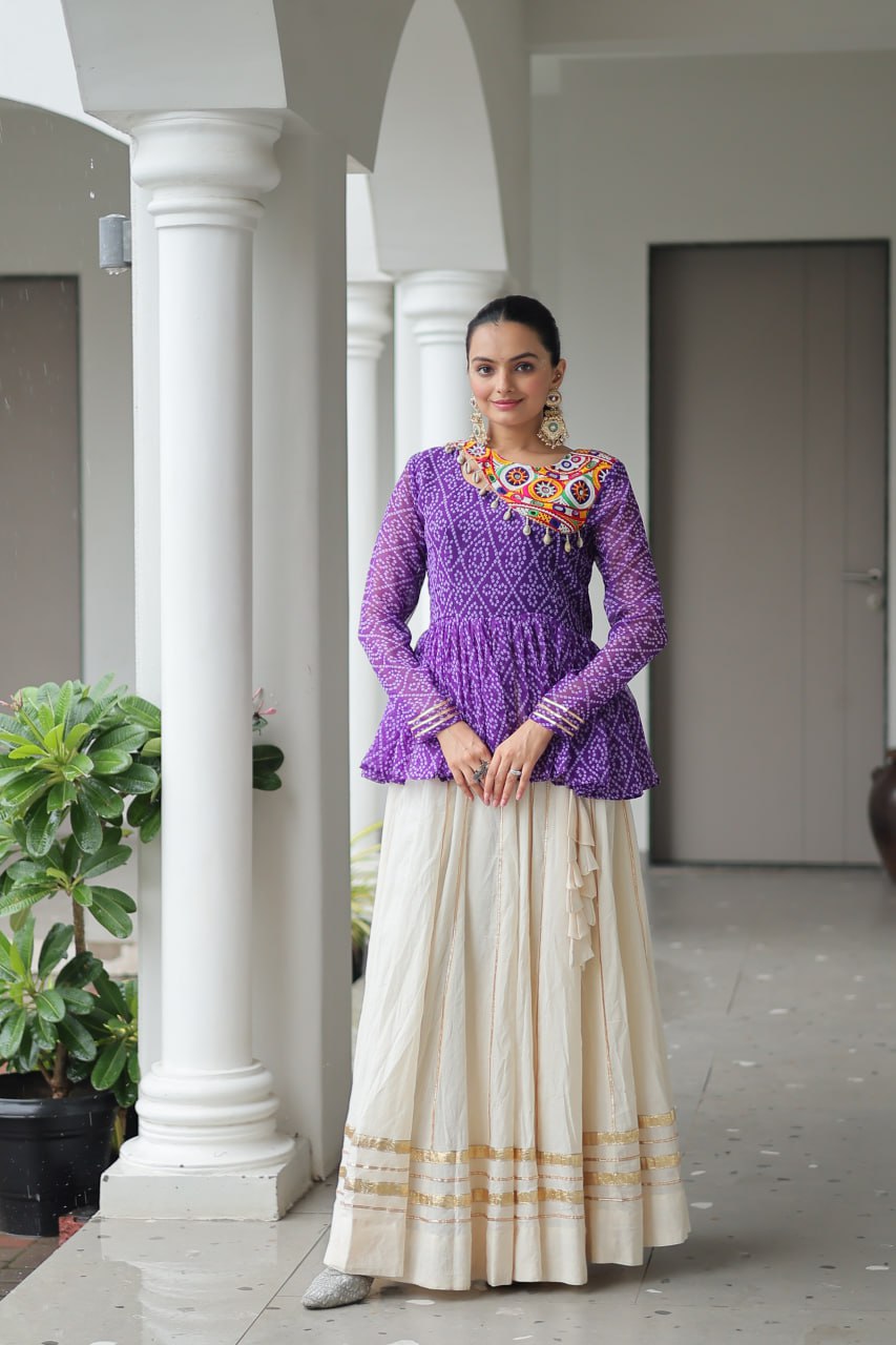 Garba lehenga choli