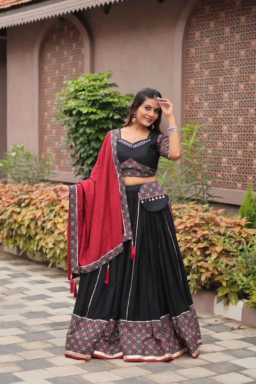 Black Lehenga For Wedding