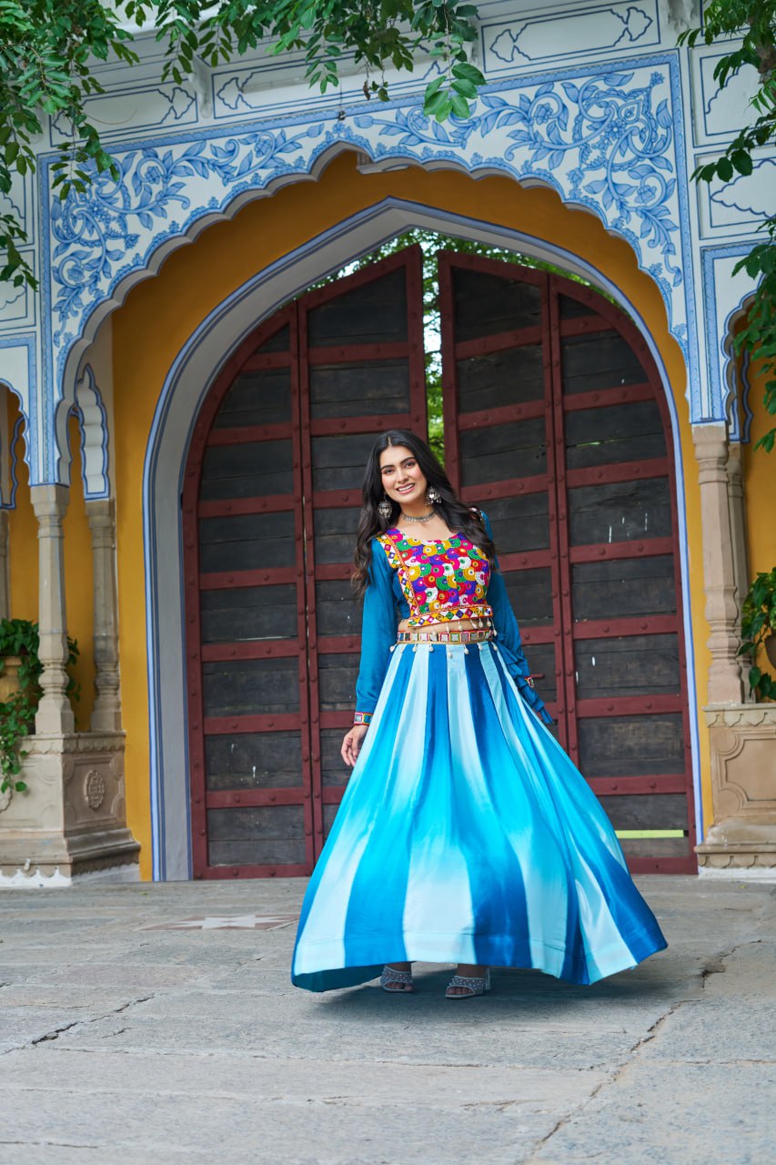 Garba wear lehenga choli for women