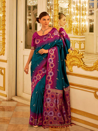 Pure banarasi silk saree for wedding