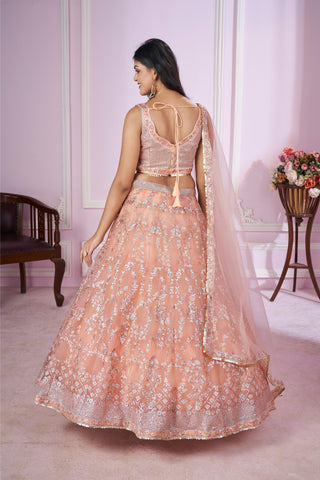 Fancy Baby Pink Lehenga