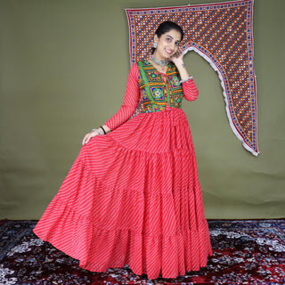 Gajari georgette gown price
