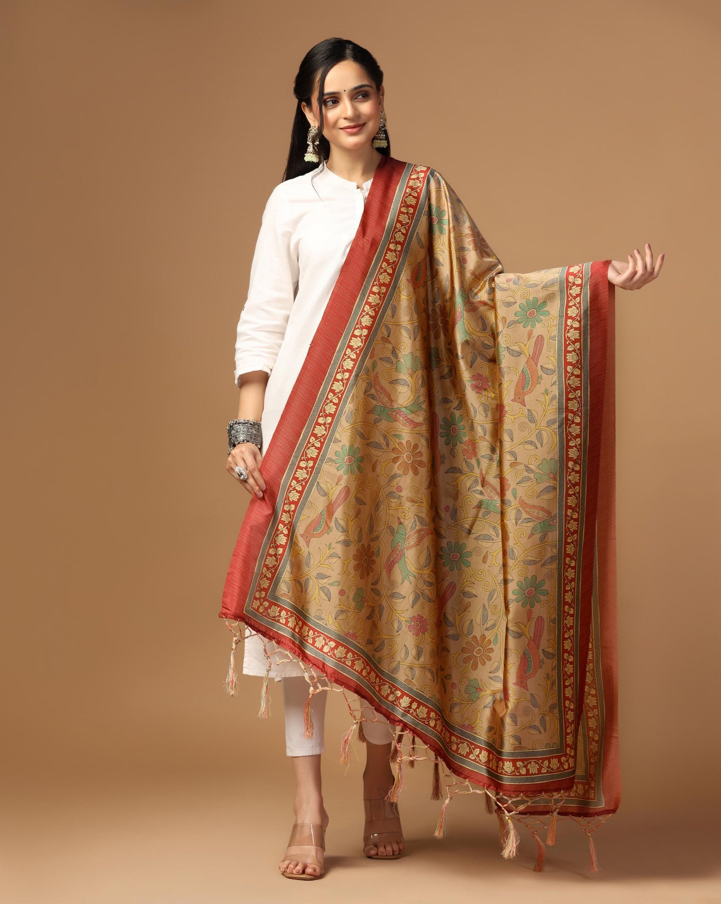 aasam silk dupatta for women