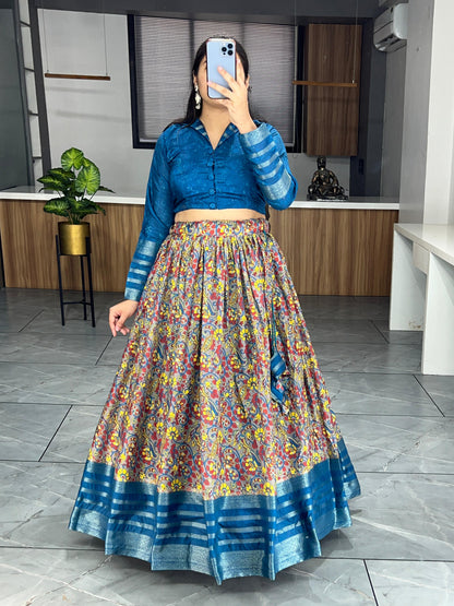 Rama lehenga choli online shopping
