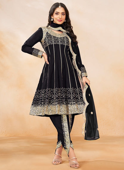 Black salwar Suit party wear
