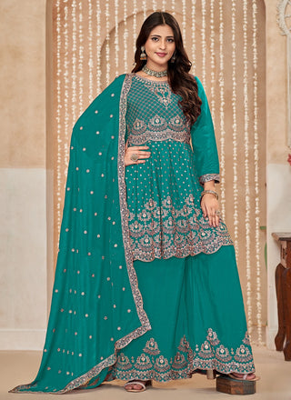 Green Sharara dress for Wedding
