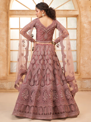 Onion lehenga choli