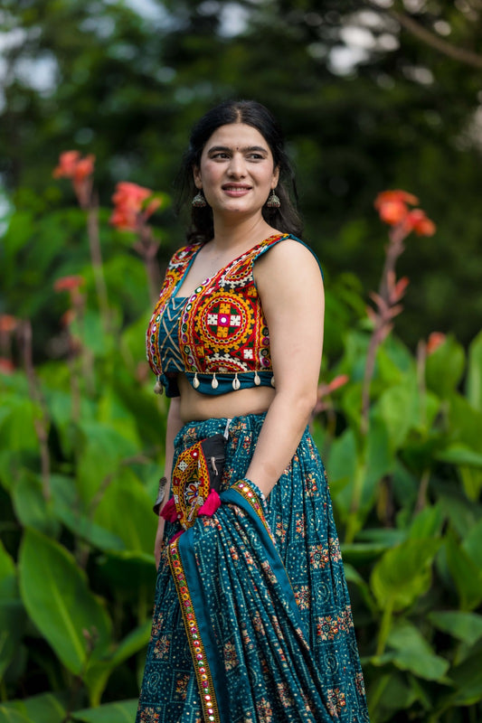 Garba wear designer lehenga choli