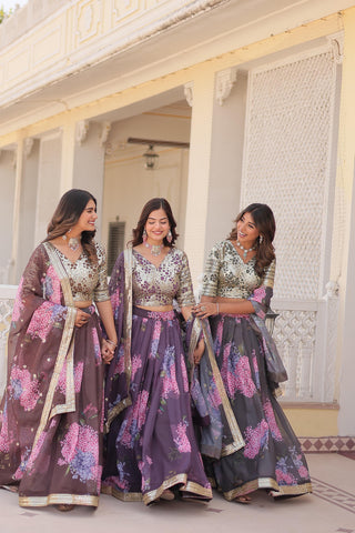 Traditional Silk Lehenga Choli