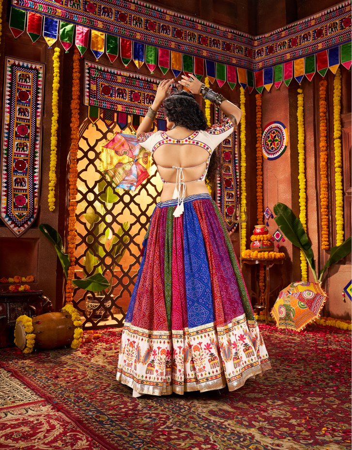 Multi color lehenga