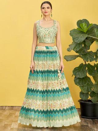 Digital Print Lehenga Choli Collection