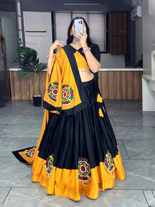 Black navratri lehenga choli price
