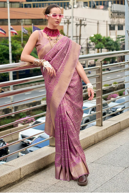 Purple colour kanchipuram silk saree for women with images
