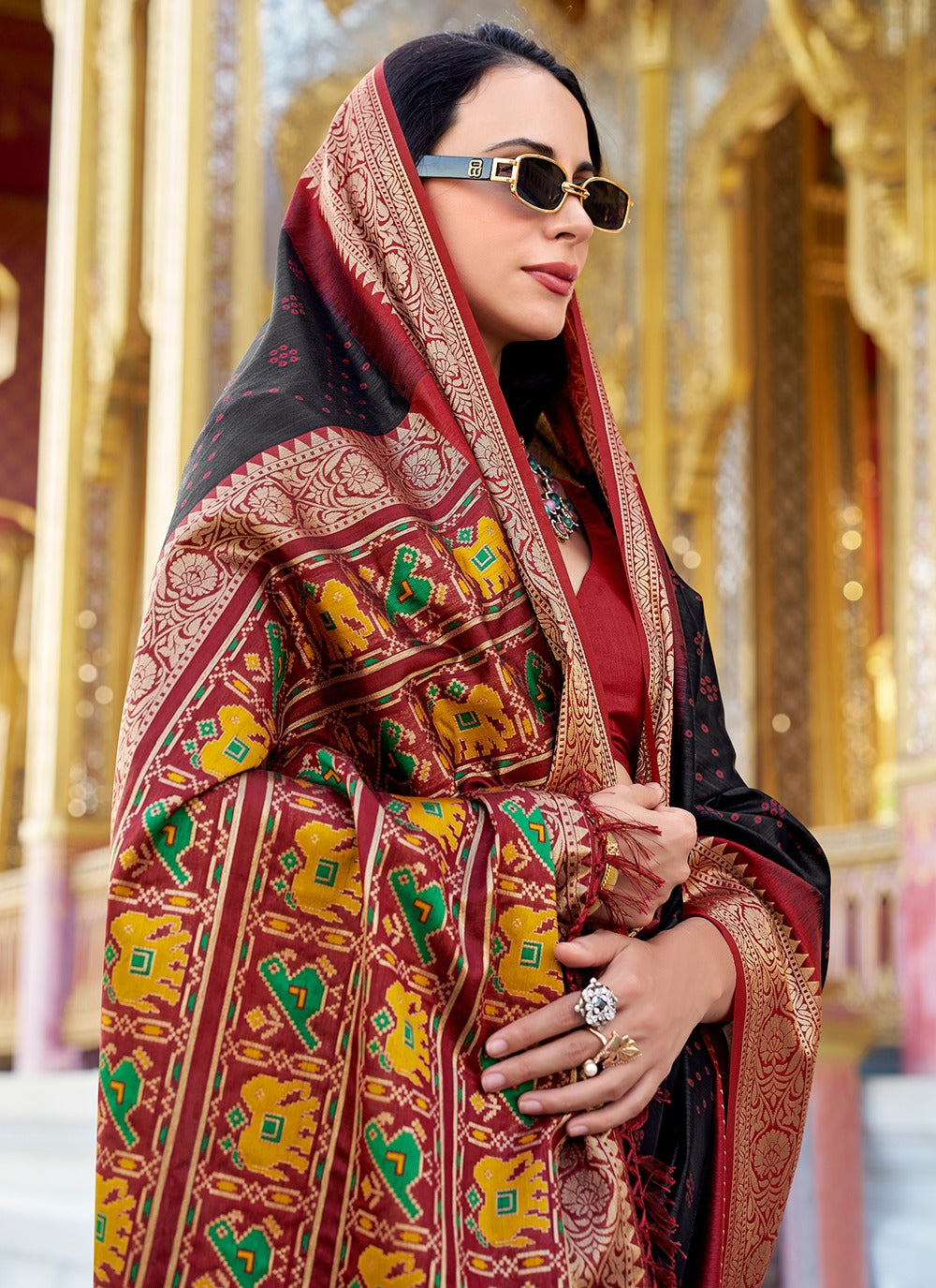 Handloom Tussar Silk Saree price
