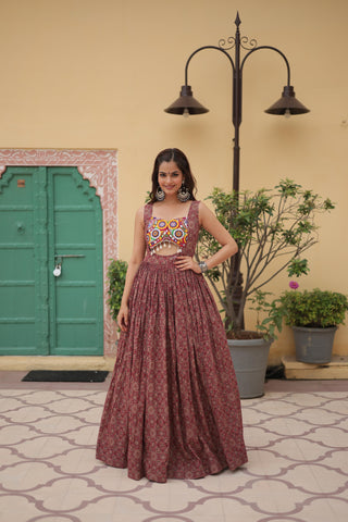 Navratri wear gown images