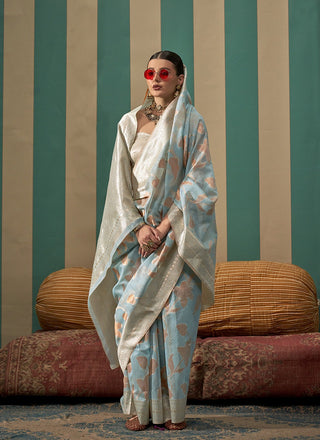 Pure Linen sarees online
