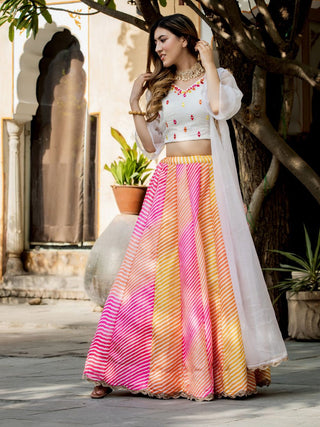 Multi-color Lehenga Choli online
