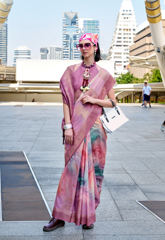 indian traditional silk sarees for women party wear