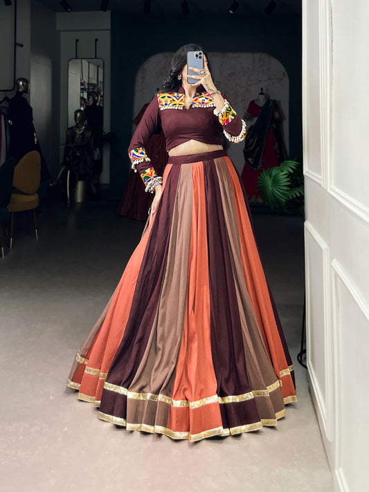 Multi color Lehenga for Party
