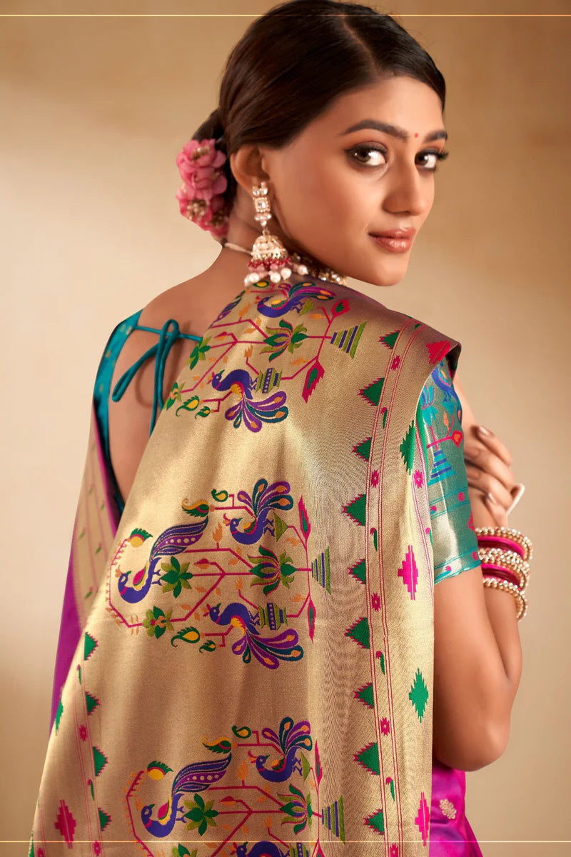 maharashtrian silk saree usa ragthm