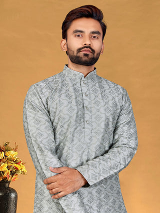 Purple Kurta Party Wear Mens Kurta Sets