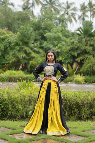 Black chaniya choli for navratri with price
