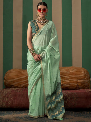 Pista handloom silk sarees with price
