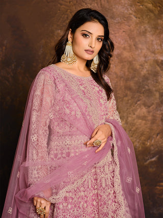 Pink colour Gown images
