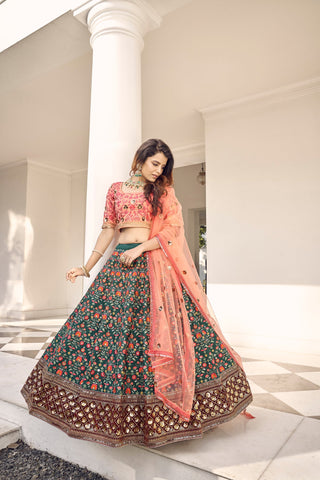 Light green lehenga choli