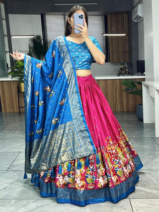 Soft dola silk lehenga choli with price