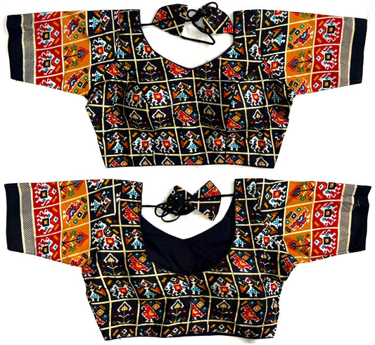 Readymade black Blouse for Saree
