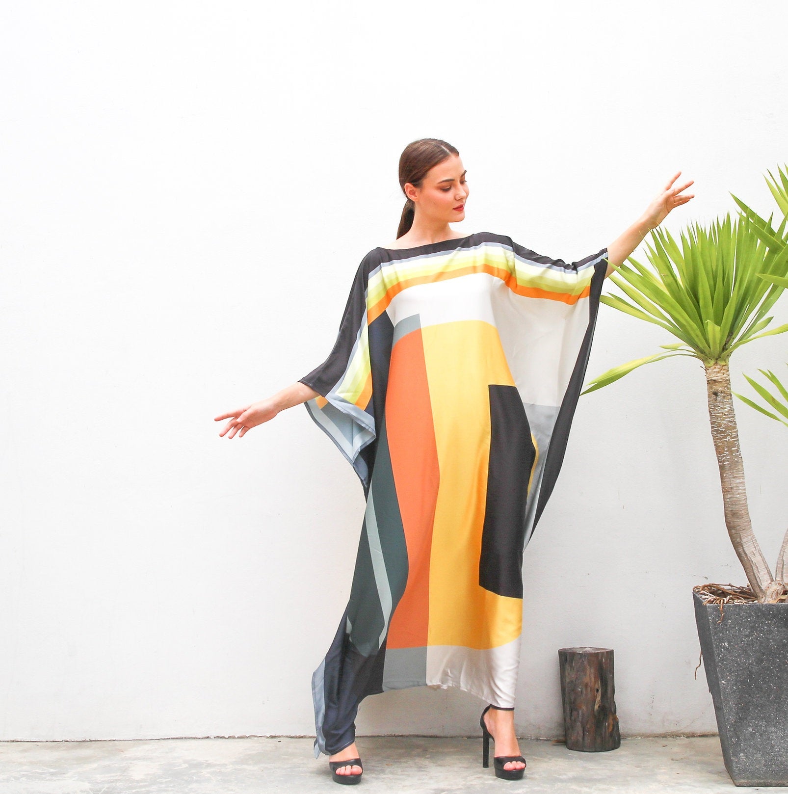 kaftan dress for daily wear