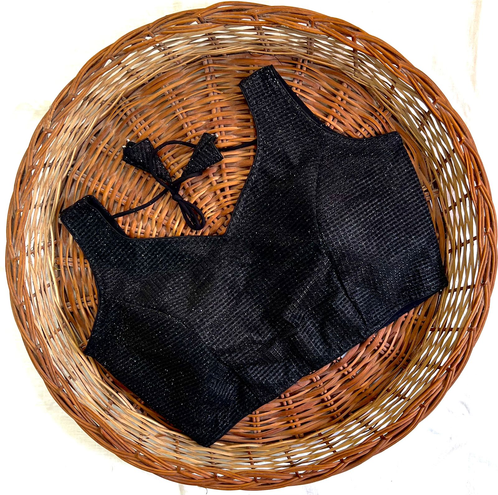 Black color imported blouse for women
