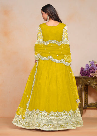 Yellow Gown for women
