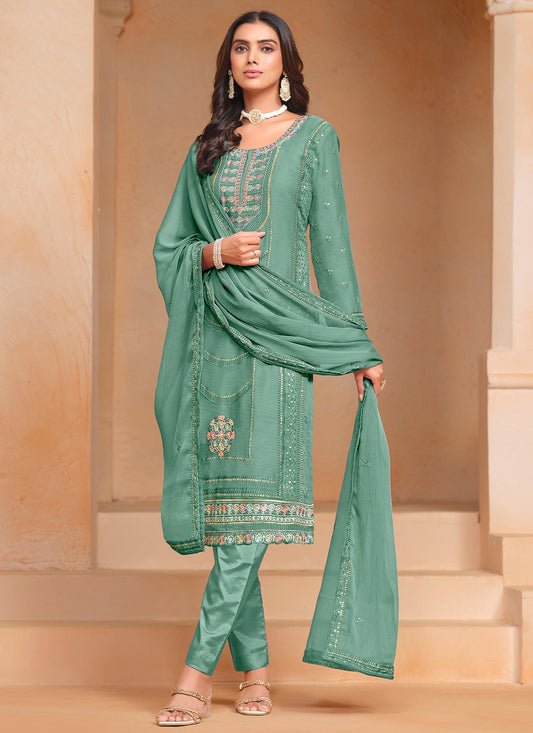 Organza Kurti Design For Women
