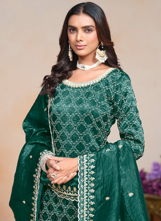 Green Sharara dress for Wedding
