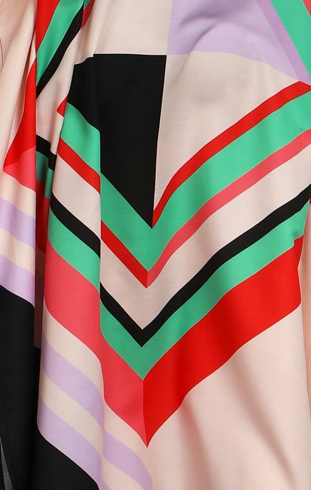 Multi color poly rayon Caftan with price